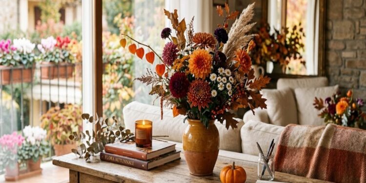 I fiori d’autunno per la tua casa: colore, calore e stile prima del freddo